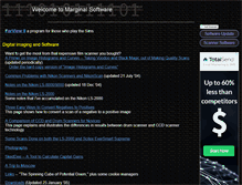 Tablet Screenshot of marginalsoftware.com